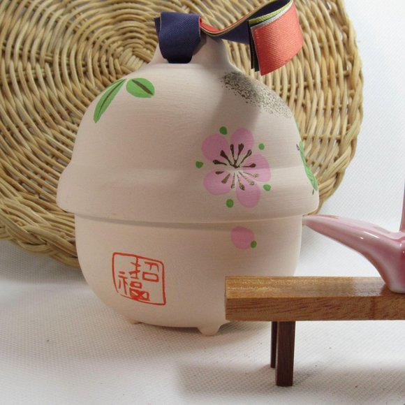 Ceramic Collectible Japanese Bell, good luck charm - Picture 5 of 8